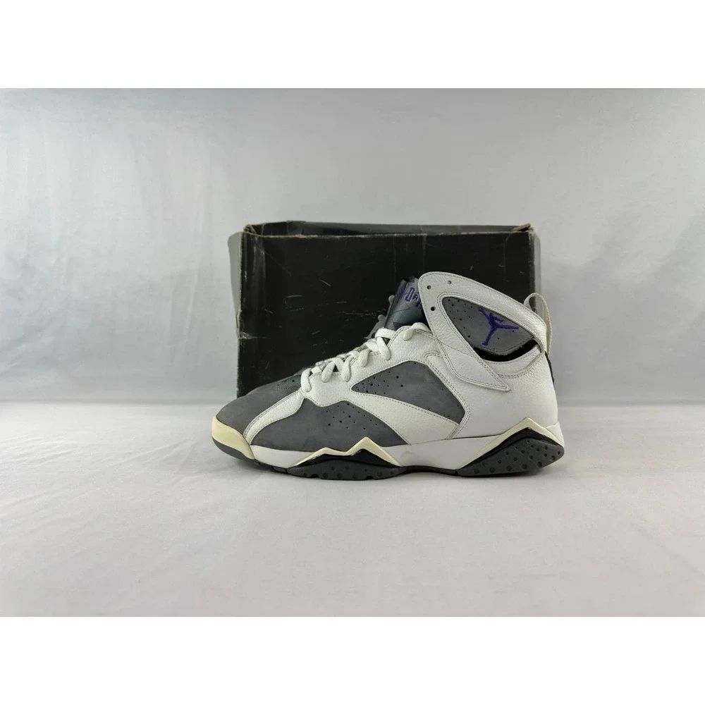Nike Air Jordan 7 Retro 2006 Flint Sneakers 304775-151 Size 12